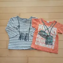 anyFAM GITAcolection 長袖と半袖Tシャツ２枚まとめ売り