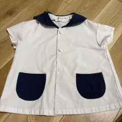 Roberta di Camerino 幼稚園 保育園 半袖スモック 110cm