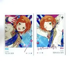 あんスタ 2wink ひなた ゆうた 中国 聚光舞台 チェキ風カード - メルカリ