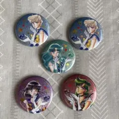 美少女戦士セーラームーン 缶バッジ 5種セット