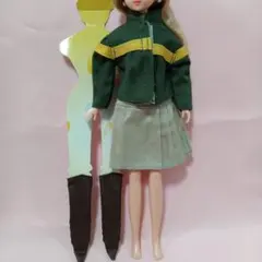 タカラ　ジェニー　エンジェルズガーデン　ドレスセット　ブルゾンとワンピースと靴下
