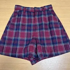 ココディール　チェック柄ズボン / ショート丈のサムネイル
