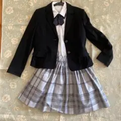 バーバリー　シルク混　フォーマルスカート　160　卒業式　ファミリア