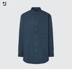 UNIQLO U スーピマコットンオーバーサイズスタンドカラーシャツ