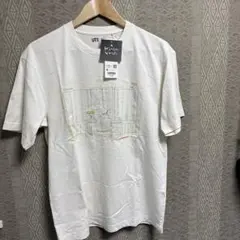 UNIQLO x 米津玄師 Tシャツ L オフホワイト 地球儀　ジブリ