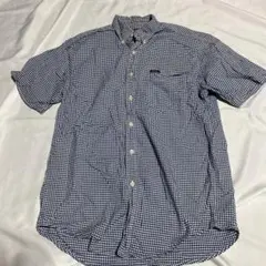 ラルフローレン　ギンガムチェックシャツ　chaps サイズM