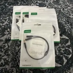 UGREEN 3.5ｍｍイヤフォン分岐アダプタ　新品4つ