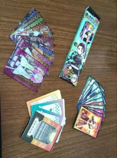 鬼滅の刃シール、カード、鉛筆セット