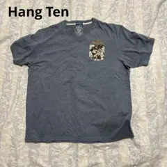 Hang Ten Vネック ポケット　Tシャツ グレー 4Lのサムネイル