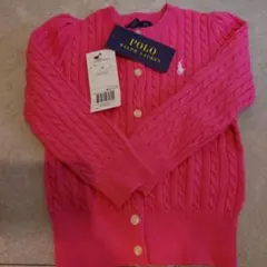 Polo Ralph Lauren ピンク カーディガン 90センチ