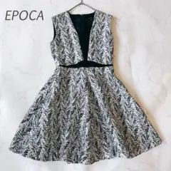 2026年最新】Epoca 柄：花柄 レディース ノースリーブひざ丈ワンピース