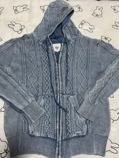 BILLABONG ビラボン パーカー M ファスナー ブルー インディゴ