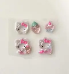 正規品　ボンボンドロップシール　ミニ ハローキティ　サンリオ　ピンク