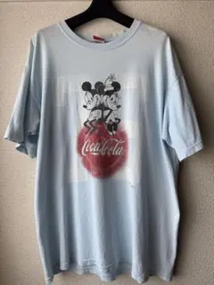 90s Tシャツ ディズニー×コカコーラコラボT made in USA 古着