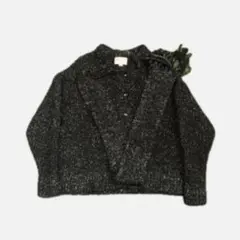 orimi sparkle knit blouse カーディガン ラメ 24aw