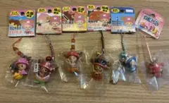 【未開封】ワンピース ご当地チョッパー ビーズ、根付 6個セット