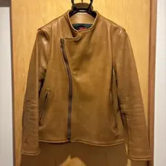 【美品】BRU NA BOINNE アランジャケット サイズ0 ブラウン