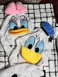 【Disney】ドナルド＆デイジー 被り物セット まとめ売り