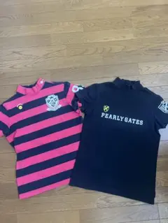 PEARLY GATES ハイネックシャツ 2枚セット