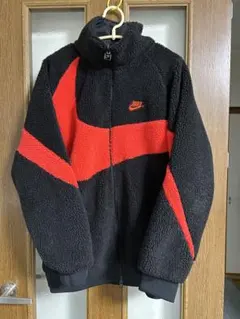 NIKE フルジップ　リバーシブル　ボアジャケット