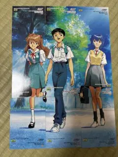 エヴァンゲリオン　トレカ　第2版　アスカ、シンジ、レイ