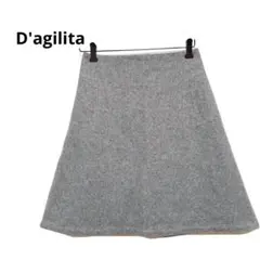 D'agilita アバハウス　ウールスカート　ひざ丈　サイズ38 日本製のサムネイル