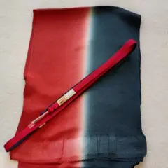 おしゃれな両面使用の高級正絹手組帯締めと正絹帯揚げセット0571