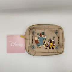ディズニーキャラクター　刺繍ポーチ　ピノキオ