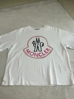 MONCLER ホワイト ロゴ Tシャツのサムネイル