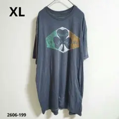 ソノマ【XL】三つ葉 Tシャツ クルーネック 半袖 灰 綿ポリのサムネイル