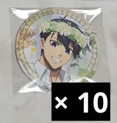 ブルーロック 潔世一 Flowercrown 缶バッジ