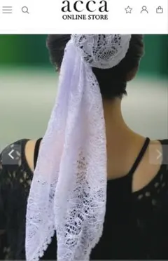 acca レースリボンヘアアクセサリー