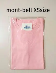 新品 モンベル 半袖 Tシャツ レディースXS montbell 親子鳥、ピンクのサムネイル