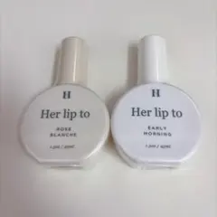 Her lip to ボディミスト アーリーモーニング ローズブランシュ 2種
