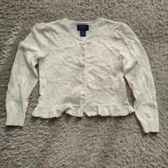Polo Ralph Lauren ホワイト カーディガン 120
