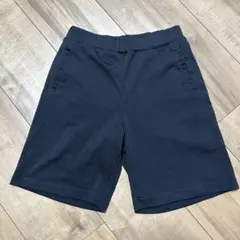 UNIQLO キッズ ハーフパンツ ブラック 130cm