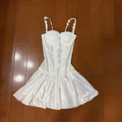 ブライダルインナー 2点セット ビスチェE70 拡張フック付 フレアパンツ