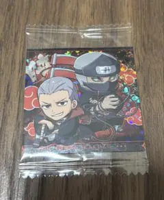 ナルト疾風伝ウエハースシール　暁　飛弾.角都