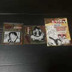 ONE PIECE アクリルフィギュア HEROES ルフィ ワンピース