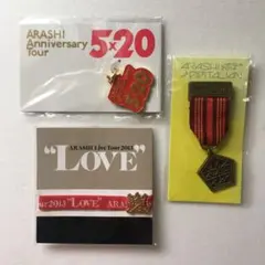 嵐  ARASHI会場限定　グッズ　櫻井翔　5×20  赤　福岡