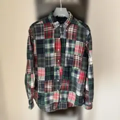 ポロラルフローレン POLO RALPH LAUREN 長袖シャツ パッチワーク