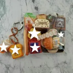 〓ガチャ詰めポーチ〓EASTBOY & Starbucks 図書館 ☆彡ガチャ詰めポーチ Starbucks ミニチュア キーホルダー - メルカリ