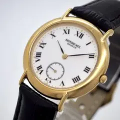 稼働 RAYMONDWEIL 腕時計 18KGP ゴールド デイト 3587 - メルカリ