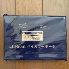 LEE 2025年10月号　特別付録　L.L.Bean バイカラーポーチのサムネイル