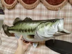 ブラックバス 釣り　フィギュア　レプリカ　模型　置物　剥製 ブラックバス フィギュア 置物 魚模型 レプリカ 剥製 - メルカリ