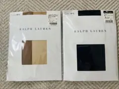 新品未使用→RALPH LAUREN ストッキング M-L 2色セット