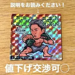 朝倉未来　シール　+RIZINカード
