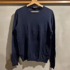 ネイビー ニット