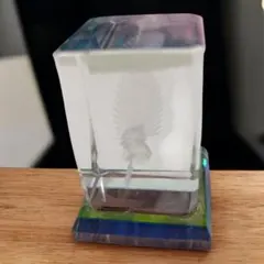 クリスタル3D置物
