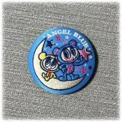 ナルミヤキャラクターズ 刺繍缶バッジ エンジェルブルー